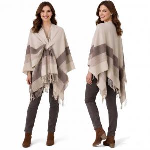 3920/T - Plaid Loop Capes #15 - 