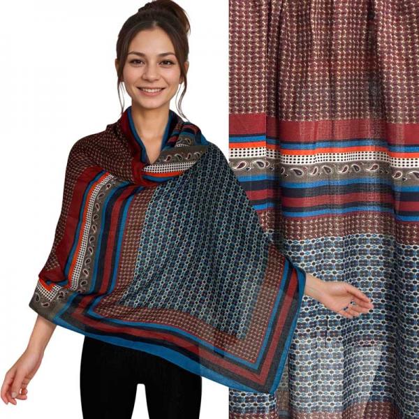 wholesale 3930 - Light Weight Viscose Wraps #2333/1 - 34.5