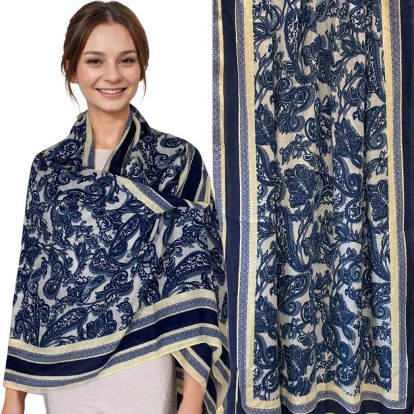 wholesale 3930 - Light Weight Viscose Wraps #2270/2 - 34.5