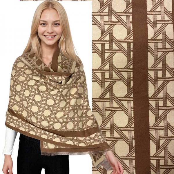 wholesale 3950 - Mid-Weight Viscose Wraps 2137/03 (MB) - 72.5