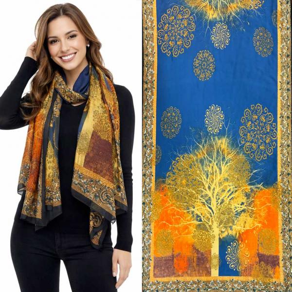 wholesale 3953 -  Satin Dress Shawls (SFG) #06 - 72