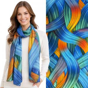 3953 -  Satin Dress Shawls (SFG) #07 - 72