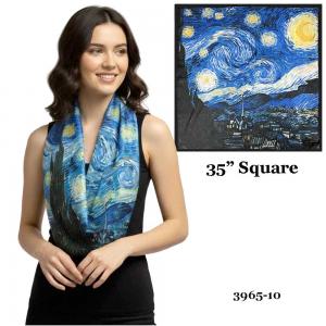 3965 - Art Design Square Scarves #10<br>
 - 35