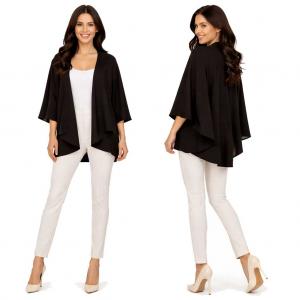 Wholesale 273 - Mid-Weight Round Capes Black - One Size Fits Most