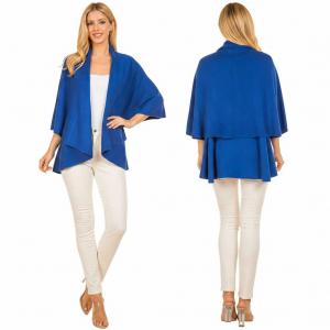 273 - Mid-Weight Round Capes Royal Blue - One Size Fits Most
