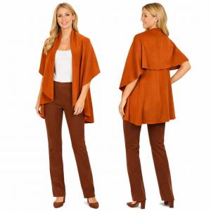273 - Mid-Weight Round Capes Pumpkin - One Size Fits Most