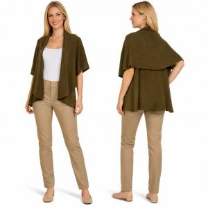 273 - Mid-Weight Round Capes Olive - One Size Fits Most