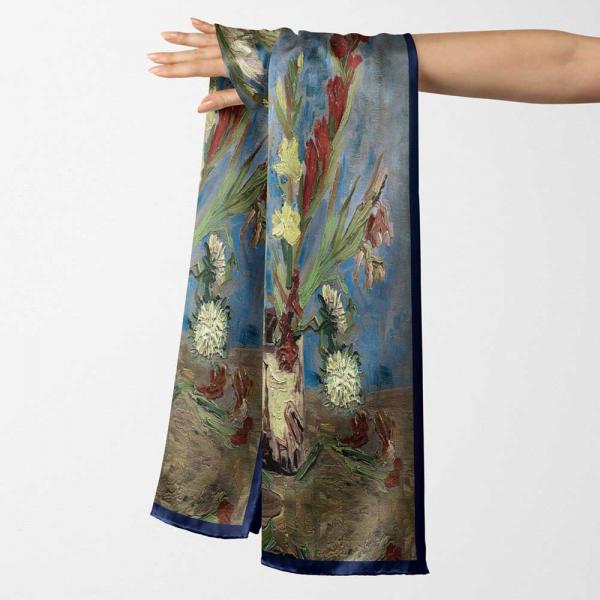 wholesale 3978 - Double Layer Satin Scarves #21 - 28