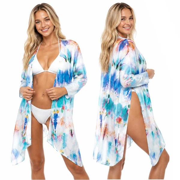 3988 - Beach Cover-Ups 5024 - Blue Multi - 