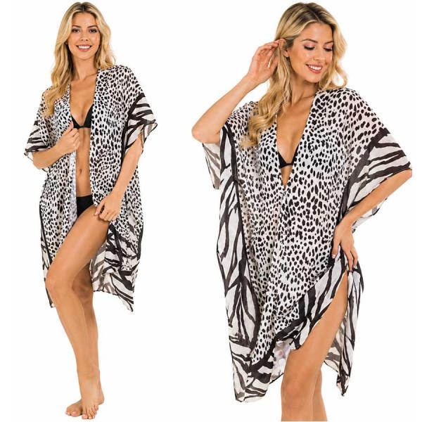 3988 - Beach Cover-Ups 4115 - Leopard and Zebra - 