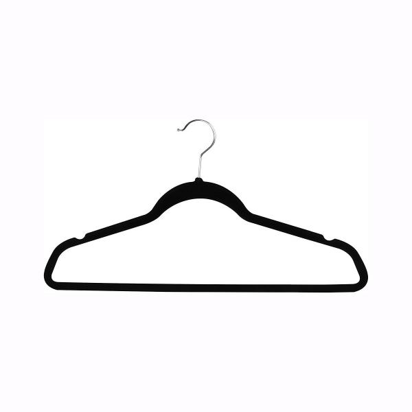 wholesale 410 - Display & Merchandising (Many are Free) Black Velvet Hangers - 