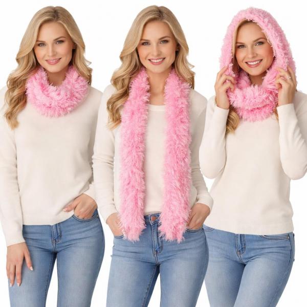 #49  Original Korean Moa Boa Magic Scarves  Bubblegum  - 