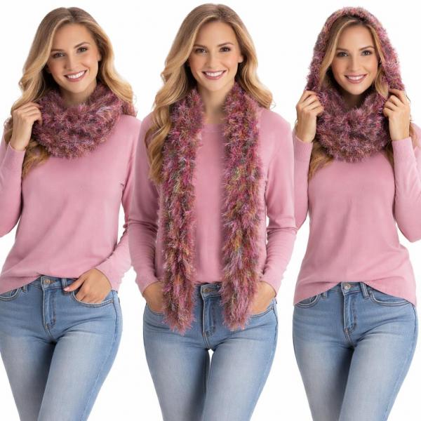 #49  Original Korean Moa Boa Magic Scarves  Watermelon  - 