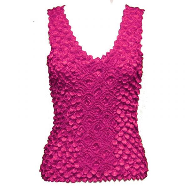 Wholesale 600 - Coin Fishscale - Tank Top Magenta - One Size Fits Most
