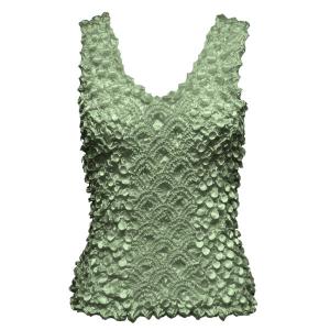 600 - Coin Fishscale - Tank Top Sage - One Size Fits Most