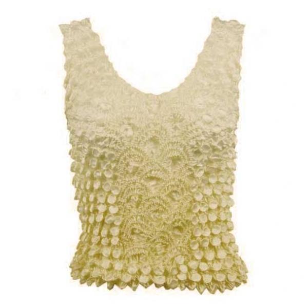 Wholesale 600 - Coin Fishscale - Tank Top Two-Tone Yellow Coin Fishscale - Tank Top - One Size Fits Most