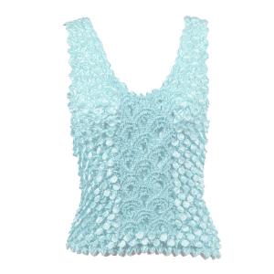 600 - Coin Fishscale - Tank Top Ice Blue - One Size Fits Most