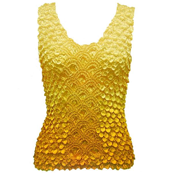 Wholesale 600 - Coin Fishscale - Tank Top Variegated Yellow - One Size Fits Most