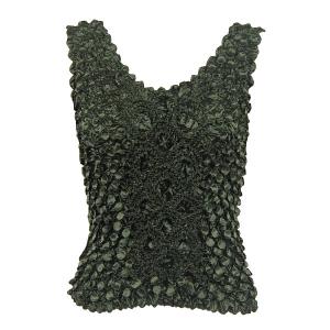 600 - Coin Fishscale - Tank Top Dark Olive - One Size Fits Most