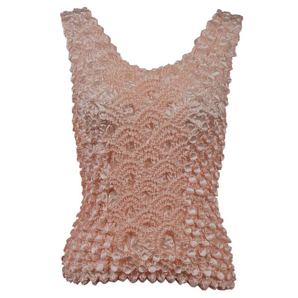 Wholesale 600 - Coin Fishscale - Tank Top Light Peach - One Size Fits Most