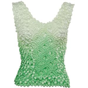 600 - Coin Fishscale - Tank Top Variegated Mint - One Size Fits Most