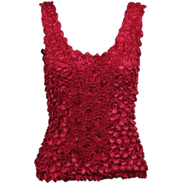 Wholesale 600 - Coin Fishscale - Tank Top Cranberry - One Size Fits Most