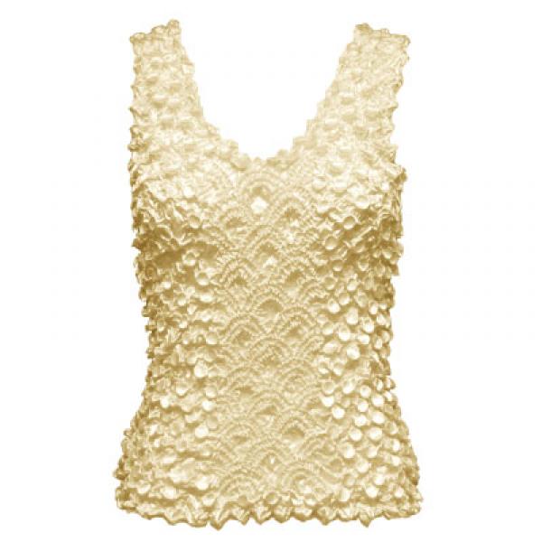 Wholesale 600 - Coin Fishscale - Tank Top Vanilla - One Size Fits Most
