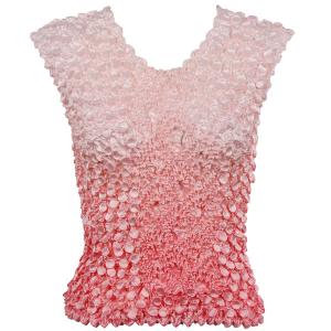 606 - Coin Fishscale - Sleeveless Variegated Dusty Rose - One Size Fits Most