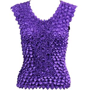 606 - Coin Fishscale - Sleeveless Purple - One Size Fits Most