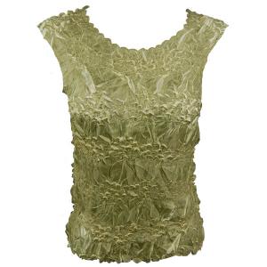 647 - Sleeveless Origami Tops Celery - Lemon - One Size Fits Most