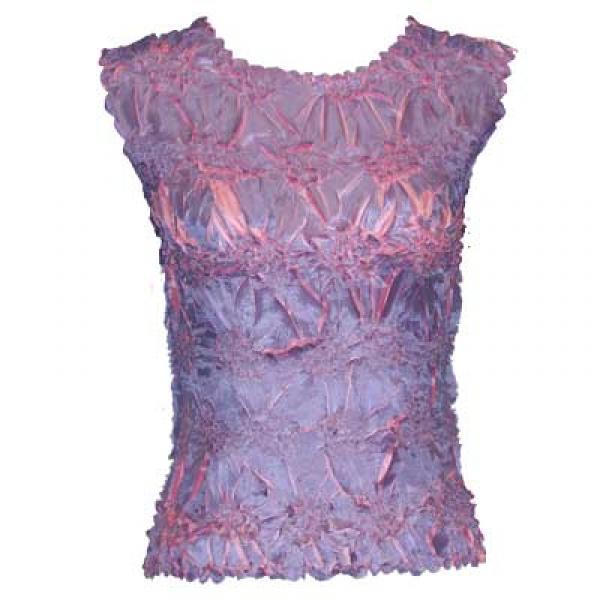 Wholesale 647 - Sleeveless Origami Tops Lilac - Carnation - One Size Fits Most