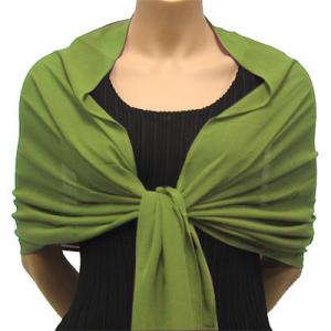 Wholesale 679 - Georgette Wraps Solid Green - 