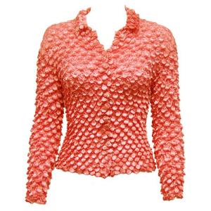 Coin Style - Cardigan Vivid Tangerine - One Size Fits Most