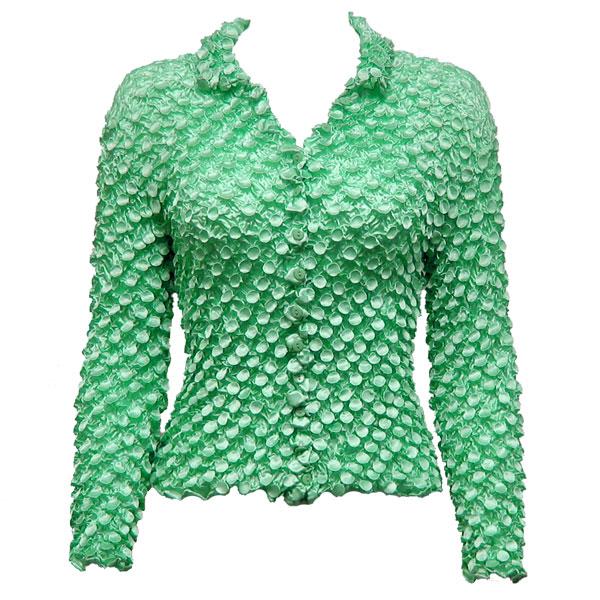 Wholesale 691 - Coin Style - Cardigan Seafoam - One Size Fits Most