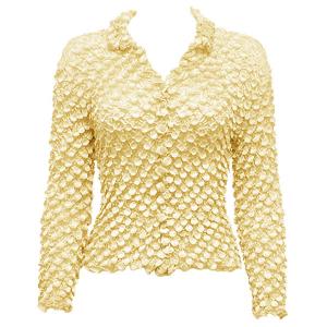 691 - Coin Style - Cardigan Vanilla - One Size Fits Most