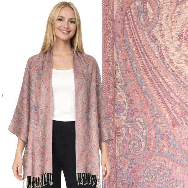 wholesale 773/T - Pashmina Style Shawls Arrow Paisley - 12 - 