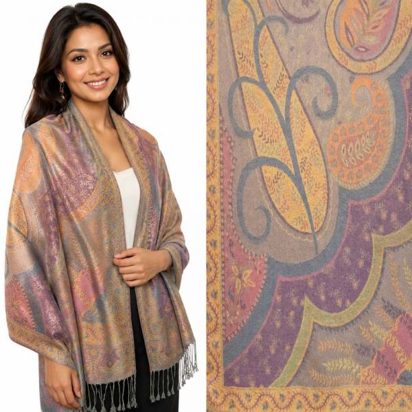 wholesale 773/T - Pashmina Style Shawls Big Paisley - 06 - 26