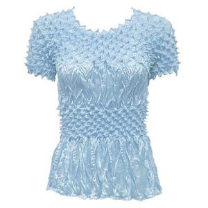 792 - Pineapple Spike - Short Sleeve Sky Blue - One Size Fits Most