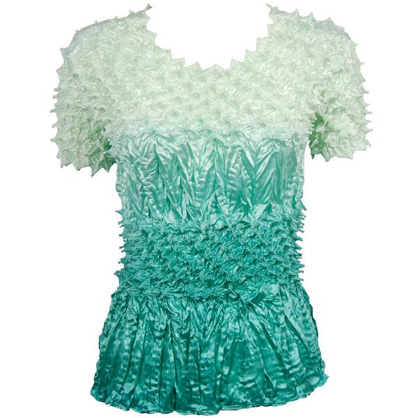Wholesale 792 - Pineapple Spike - Short Sleeve Variegated Seafoam - One Size Fits Most