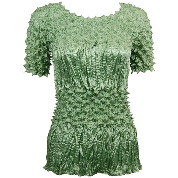 Wholesale 792 - Pineapple Spike - Short Sleeve Sage - One Size Fits Most