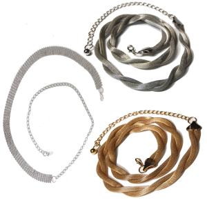 Wholesale 8709 Belts  Metal & Chain