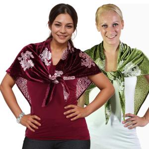 Wholesale 1242 <P>Vintage Rose 
Velvet Triangles