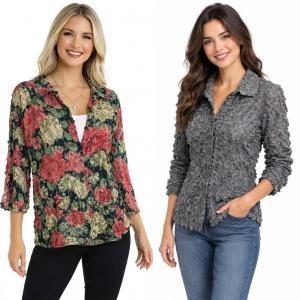 Wholesale 1258<p> Petal Blouses