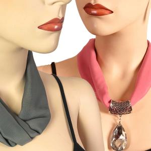 Wholesale /Chiffon Magnet Necklace w/Pendant