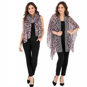 2091 - Light Weight Animal Print Shawls