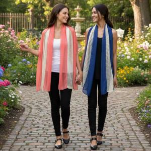 4135
Center Lace Shawls