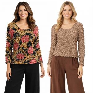 Wholesale 2231 
Popcorn Style  
Long Sleeve