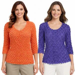 Wholesale 232 
Travel Popcorn 
Three Quarter Sleeve