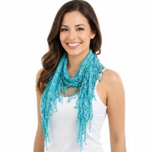 Wholesale 7776<p>Victorian Lace Confetti Oblong Scarves