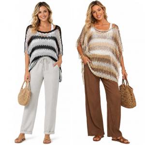 Wholesale 2570 - Fishnet Poncho/Swim Suit Cover-ups